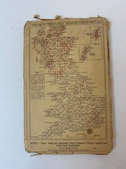 Vintage One Inch Ordnance Survey Map Great Britain Sheet 83 Penrith 1951 Paper