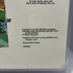 17″ x 22″ Rand McNally Markable Map of Europe and Outline Two-Sided Pre-owned