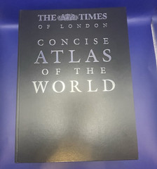 Exquisite Times of London Atlas of the World Book 8th Edition -Like New-