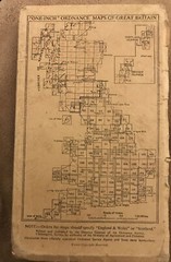 Aldershot ORDNANCE SURVEY CLOTH NEW POPULAR EDITION 1947 ONE INCH MAP
