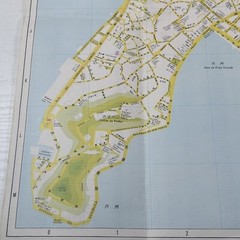 1985 Map of Macau & Zhuhai 34″ x 23″