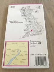 Ordnance Survey Map 162 – Gloucester & Forest Of Dean Area