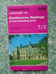 OS Ordnance Survey Landranger Sheet Map 199 Eastbourne Hastings 1992 531G