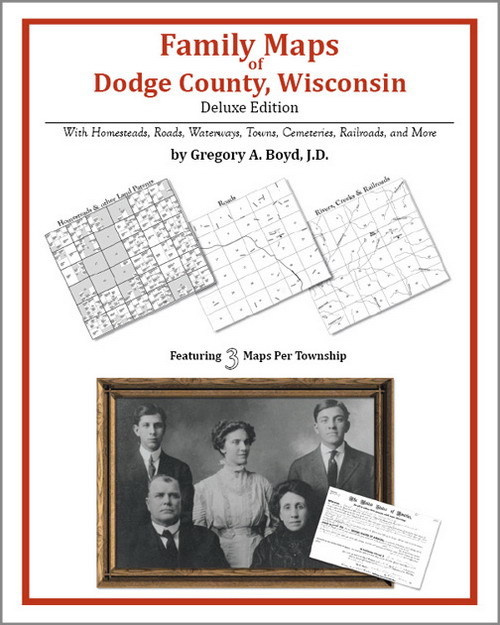 Family Maps Dodge County Wisconsin Genealogy WI Plat