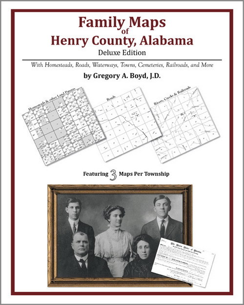 Family Maps Henry County Alabama Genealogy Plat History