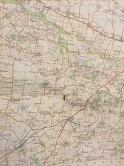 1970 Ordnance Survey One Inch Map 92 Pickering (incl Malton , Hawnby & Lockton )