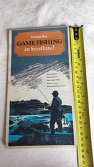 Vintage Fishing Map A Collins Map Game Fishing In Scotland Good Condition