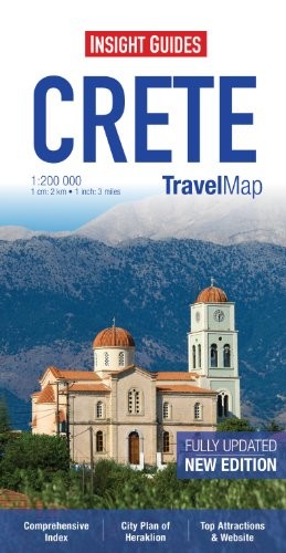 Insight Travel Maps: Crete by APA Publications Limited Sheet map Book The Fast