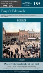 Bury St Edmunds: Sheet 155 (Cassini Revised New Series Hist… Sheet map, folded