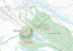 Dęblin Fortress – Map of Fortifications