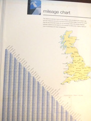 AA 20th EDITION AUG 1997 MOTORIST’S ATLAS OF BRITAIN MAPS ROUTES MILEAGE TOWNS.