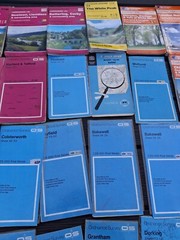 ordnance survey maps Joblot 43 Maps Used