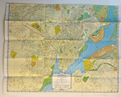 11 x AAA maps 1950s Washington DC North & Southeastern States Arlington etc