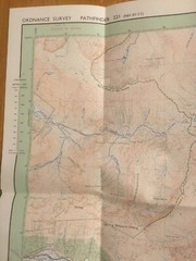 1990 Ordnance Survey Pathfinder Map 221 NH 01/11 Upper Glenshiel