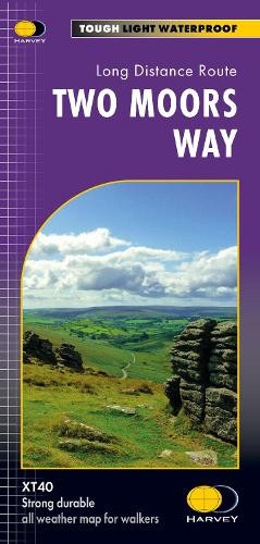 Two Moors Way (Map) Trail Map XT40
