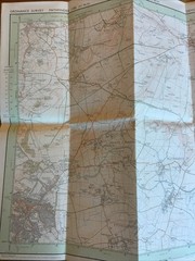 1987 Ordnance Survey Pathfinder Map 1188 SU 06/16 Devizes And Marlborough