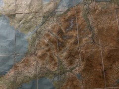 Bartholomew’s Half-inch Contoured Cloth Map – North Wales – Sheet 11 – 1937