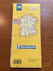 France – Michelin Map Bretagne Brittany Sheet 230 – 1999/2000
