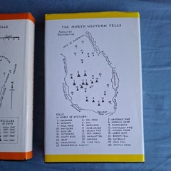 A Pictorial Guide to the Lakeland Fells Book 2x books north western & southern