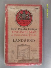 Ordnance Survey One-Inch Map on Cloth. Sheet 189. Land’s End. G-.