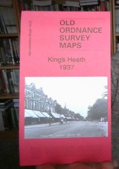 MAP OF King’s Heath 1937 Warwickshire Sheet 19.01 by Alan Godfrey NEW