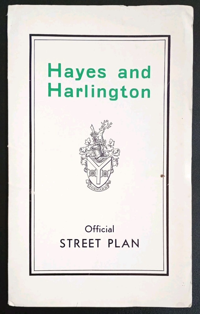 Hayes and Harlington Official Street Plan • Published by G.W. May Ltd. (1963/64)