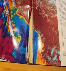 Atlas Of North America- Space Age Portrait National Geographic