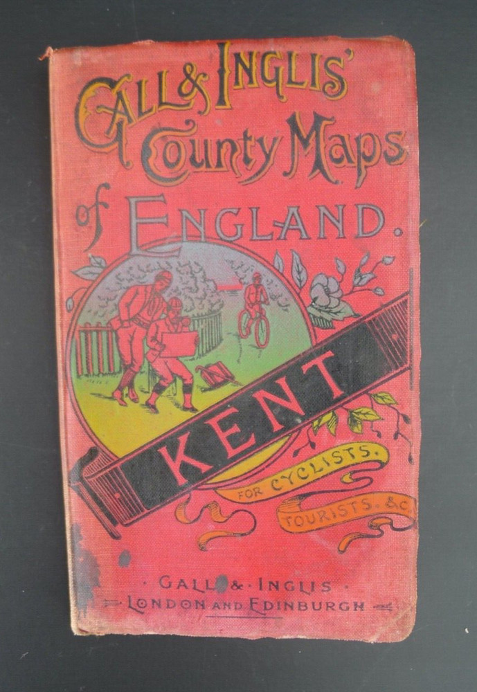 Gall & Inglis County Maps of England – Kent