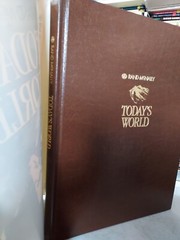 Today’s World Atlas from the Cartographers Rand McNally Maps (1992, HCDJ) T7D