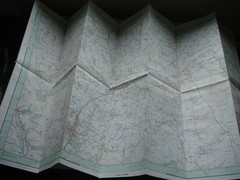 1987 LLANDRINDROD WELLS Ordnance Survey 1:25000 Pathfinder Map 970 SO06/16