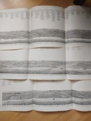 ANTIQ MAPS Panorama vom Inselsberg 1839 (Maps + description brochure)