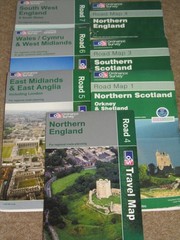 OS Ordnance Survey 1:250,000 Road Maps – 2001-09 various editions – vgc