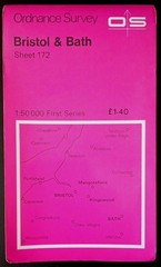 Ordnance Survey First Series Map, Sheet 172: Bristol & Bath (1974).