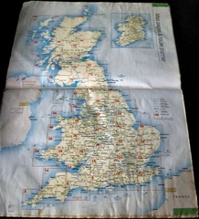 AA 2006 Large Scale Atlas Map Great Britain Channel Islands Camera Locations PB
