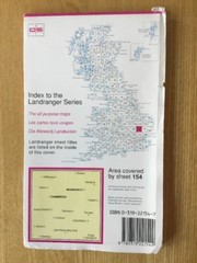 1994 Ordnance Survey Landranger Map 154 Cambridge & Newmarket (incl Haverhill )