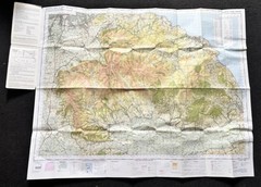 Ordnance Survey One Inch Tourist Map – North York Moors – 1982