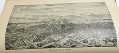 1889 Over the Range to Golden Gate, First Edition, Full Color Folding Map, Atlas