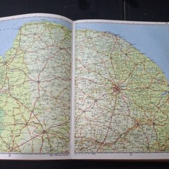 Vintage 1972 Bartholomew Road Atlas of GB SBN 851528104 Classic car