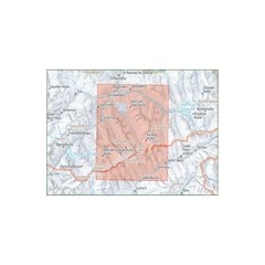 Austria Zillertaler Alpen Central Map 35/2:walking hiking skiing 1:25K