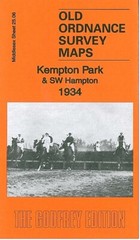 Kempton Park & SW Hampton 1934 Middlesex Sheet 25.06 by Pamela Taylor