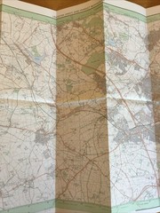 1987 Ordnance Survey Pathfinder Map 894 SK40/50 Leicester West & Market Bosworth