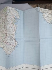 Vintage Ordnance Survey Map Sheet 83 Kirkcudbright First Series Master Copy