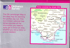 TORBAY & SOUTH DARTMOOR – Ordnance Survey Landranger Map 2012