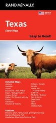 Rand McNally Easy to Read: Texas State Map Multicolor