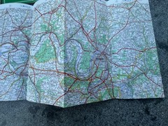 25x Michelin France road maps, folded, inc Italy Europe & Swizerland