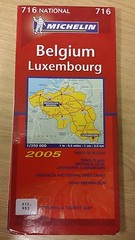 Belgium, Luxembourg: Michelin Map (M16)