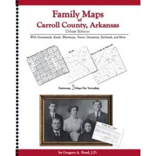 Genealogy Family Maps Cemetery Carroll County, Arkansas