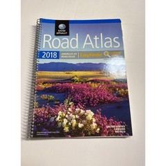 Rand McNally Road Atlas 2018 United States Canada Mexico EasyFinder Spiral Bound