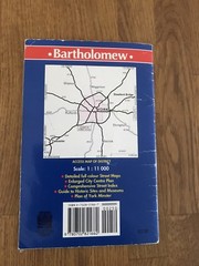 Bartholomew York Streetfinder Colour Atlas