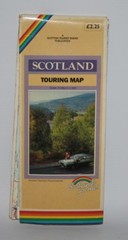 Scotland Touring Map – 5 Miles to 1 Inch – 1986